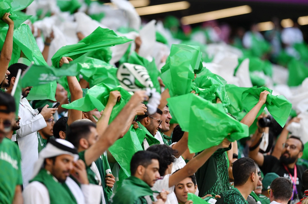 Navijači iz Saudijske Arabije, Foto:  /Jennifer Lorenzini/REUTERS