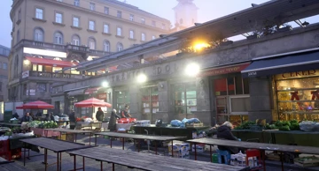  Zagreb: Zatvoreni dio tržnice Dolac