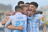 NK Lokomotiva - HNK Rijeka. Ivan Smolčić, slavlje Rijeke , Foto: Damir Krajac /CROPIX