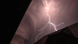 Munje iznad Zagreba