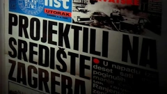 Jahrestag des Raketenangriffs auf Zagreb / Illustration