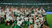 Slavlje nogometaša Saudijske Arabije nakon plasmana na SP