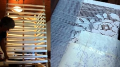 Vještina koja nestaje, izrada čipke na tkalačkom stanu