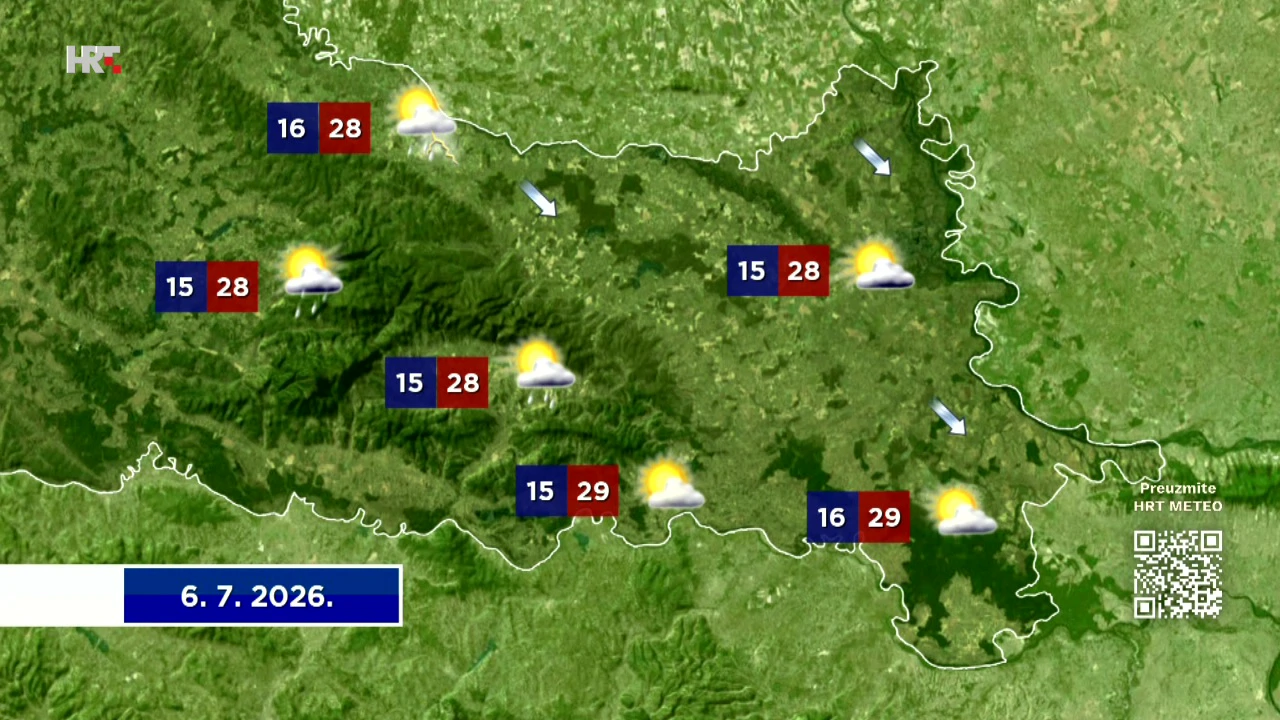 emisija "Vrijeme", Foto: HTV/HRT
