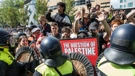 Propalestinski studentski prosvjed u Amsterdamu 2024.