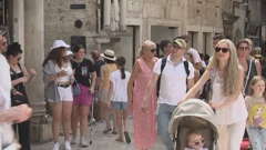 Turisti u Splitu