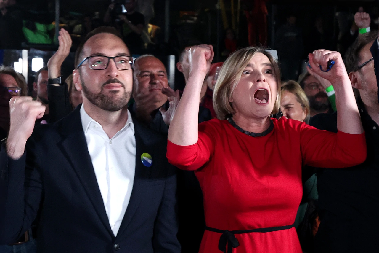 Iz stožera platforme Možemo!, Foto: Goran Stanzl /Pixsell