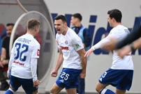 Hajduk - Osijek, slavlje Filipa Uremovića, Foto: Ante Cizmic /CROPIX