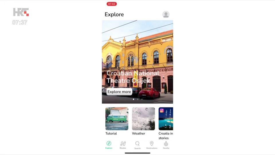 Aplikacija Going Places