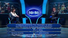 Kristina Mordžin, Foto: Tko želi biti milijunaš?/HRT