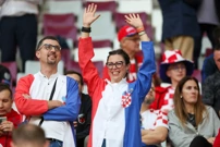 Hrvatski navijači uoči dvoboja s Marokom , Foto: Igor Kralj/PIXSELL