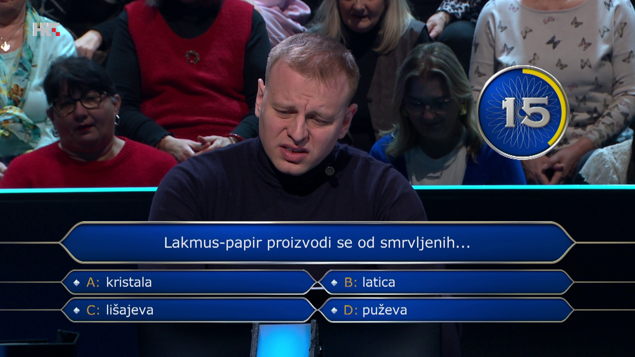 Robert Cerović, Foto: Tko želi biti milijunaš?/HRT