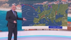 Vremenska prognoza, Foto: HTV/HRT