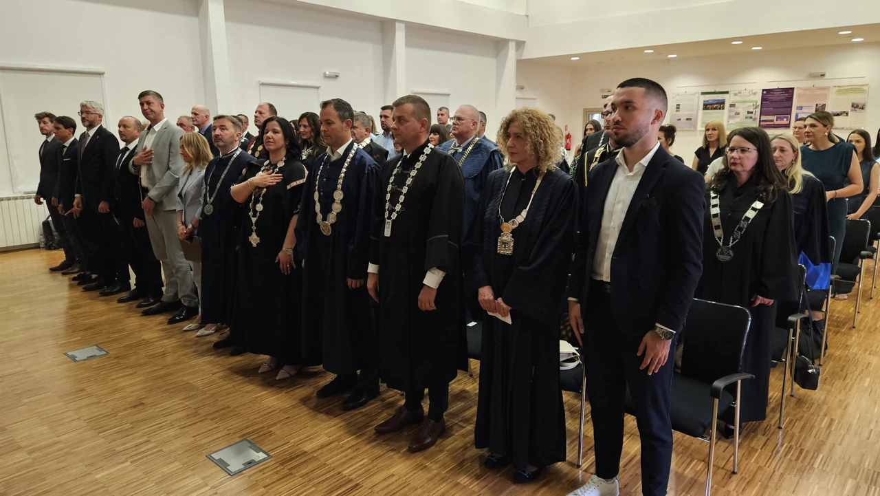 Svečana sjednica Zbora veleučilišta Republike Hrvatske, Foto: H. Gunjača/HRT