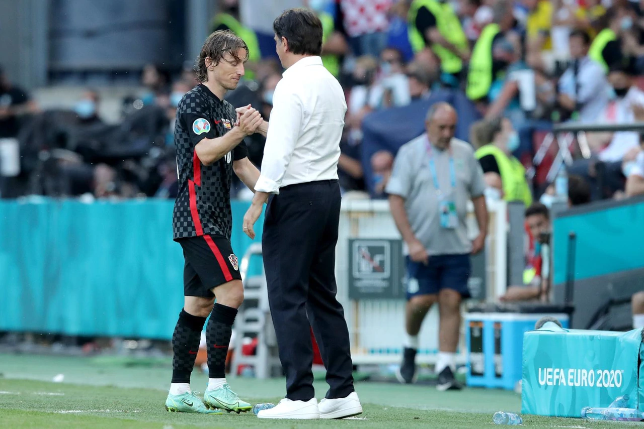 Modrić i Dalić nakon ispadanja od Španjolske