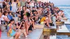 Brojni turisti u Zadru