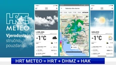 HRT METEO aplikacija