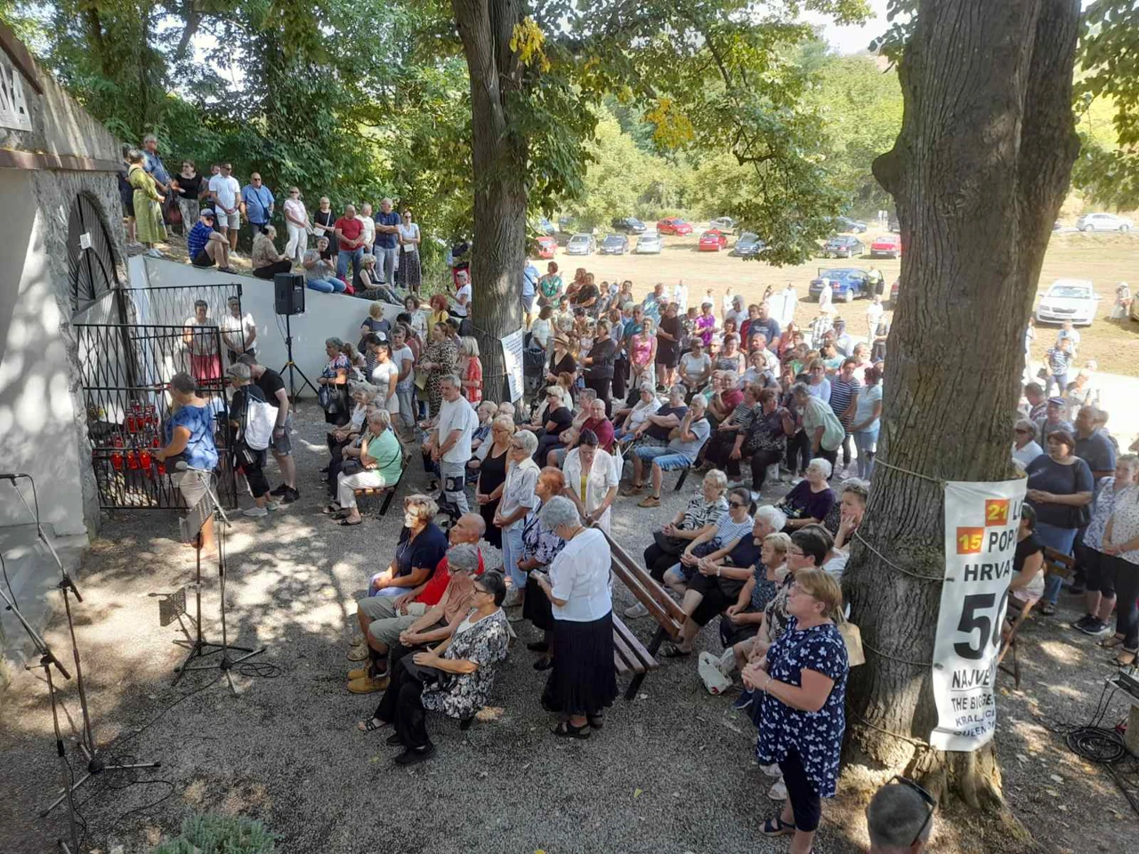 Velika Gospa u prošteništu Gospe Lurdske u Popovcu, Foto: Davor Magušić/Radio Osijek