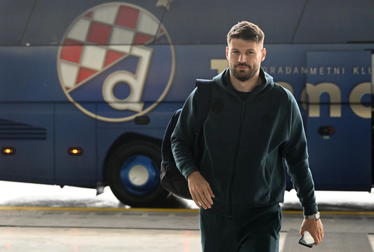 Bruno Petković uoči puta u Kazahstan, Foto: Marko Lukunić/PIXSELL