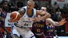 Cibona - JDA Dijon. Kamaka Hepa i Axel Julien