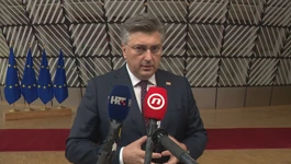 Andrej Plenković u Bruxellesu