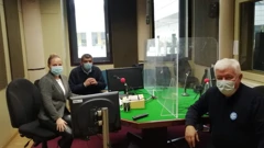 Dr. Bernard Kaić, dr. Zvonimir Šostar i urednica Sandra Erak