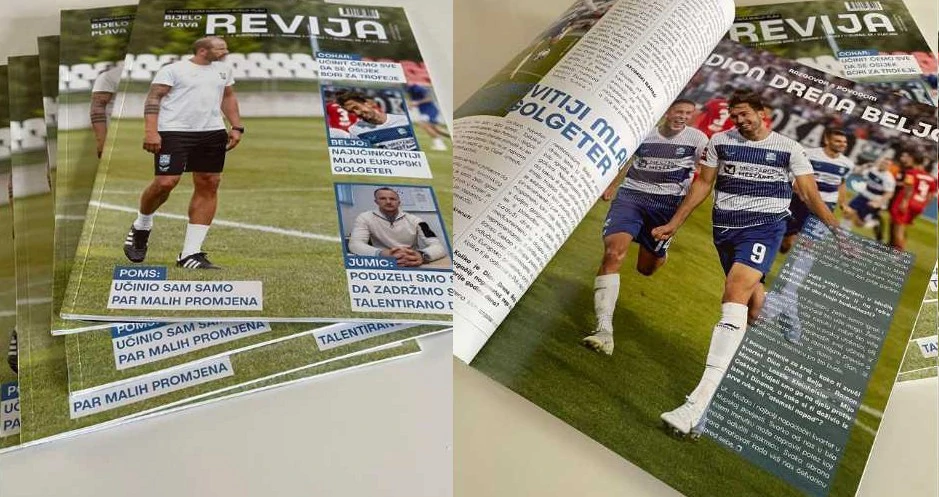 Navijači Osijeka izdaju vlastitu Bijelo-plavu reviju, Foto: Klub navijača Bijelo-plavi/-