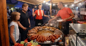 Gastronomska ponuda na Špancirfestu, arhivska fotografija
