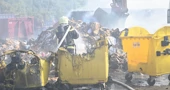Požar u postrojenju dubrovačke Čistoće u Župi dubrovačkoj