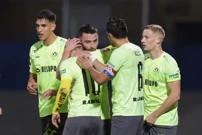 Slavlje igrača Slaven Belupa, Foto: Luka Stanzl/PIXSELL