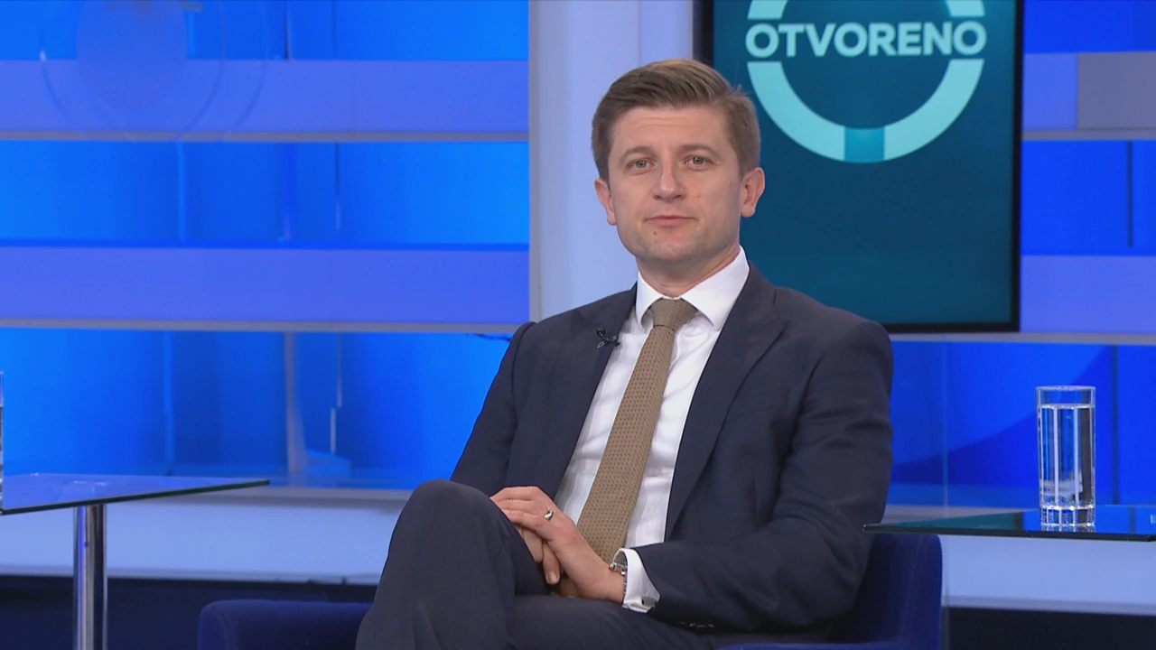 Zdravko Marić, ministar financija, Foto: HRT/HRT