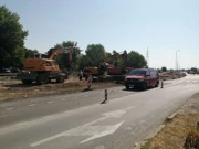 Radovi na kružnom toku, Foto: Radio Osijek/HRT