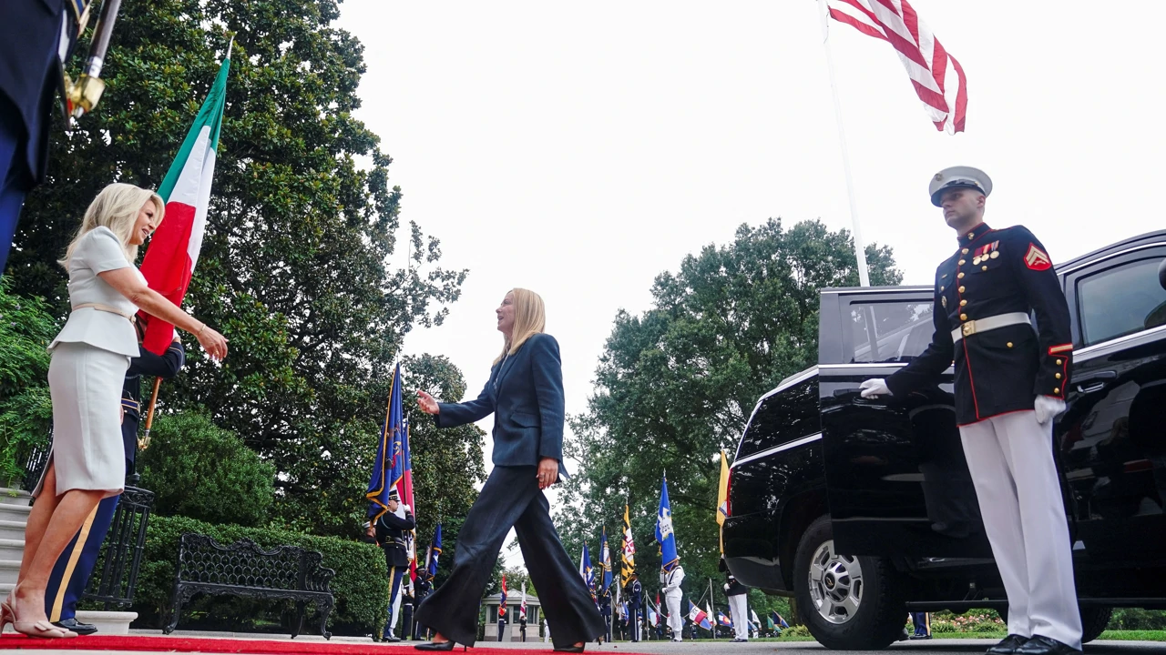 Talijanska premijerka Giorgia Meloni stigla je u Bijelu kuću
