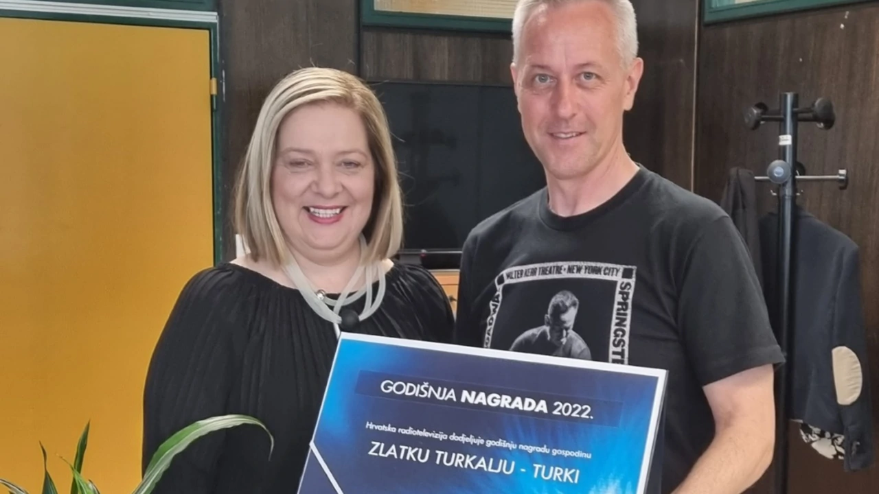 Godišnja nagrada HRT-a (Eliana Čandrlić Glibota i Zlatko Turkalj Turki)
