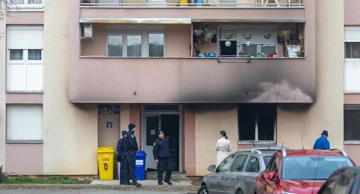 Svijeća uzrok požara u osječkom stanu