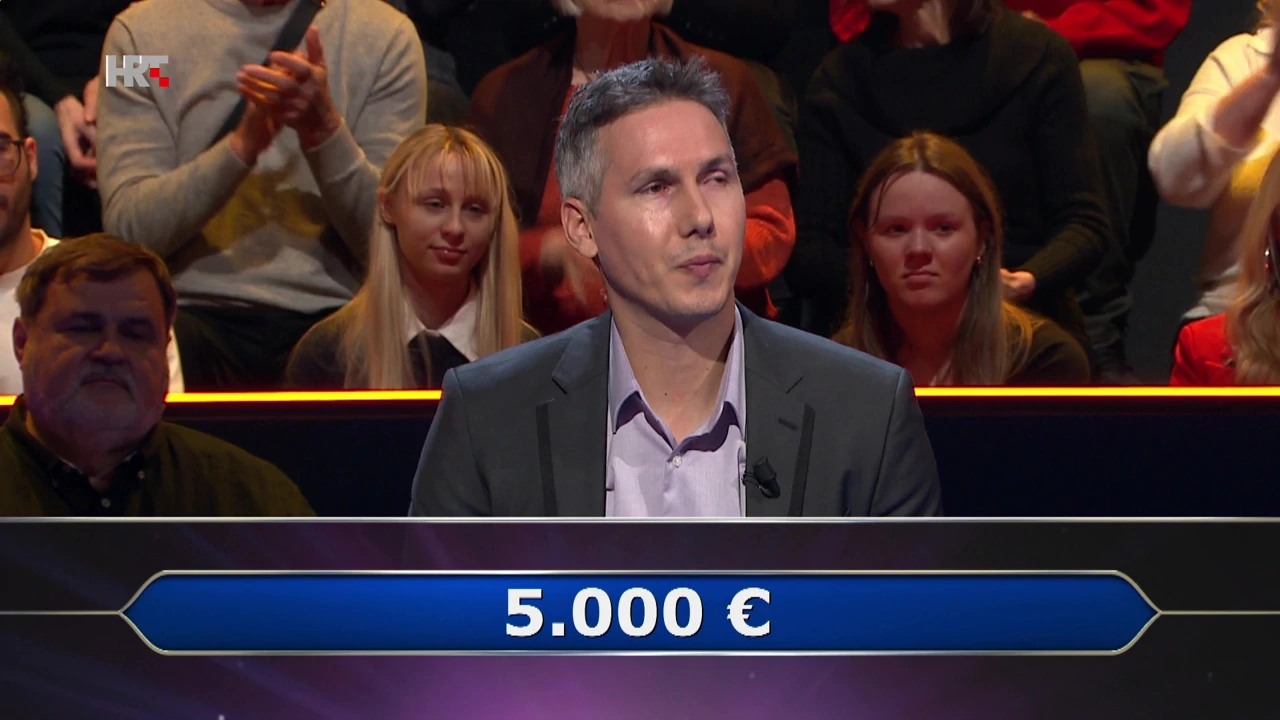 Nikola Delić, Foto: Tko želi biti milijunaš?/HRT