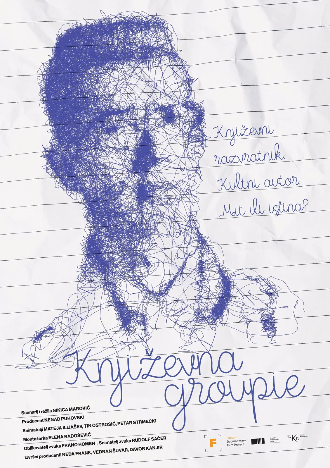 Plakat filma "Književna Groupie"