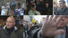U Zagrebu je održan prosvjed protiv COVID potvrda i drugih epidemioloških mjera. Podržali su ga i neki političari.