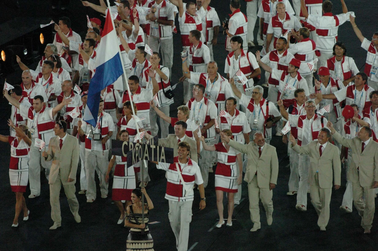 Hrvatska delegacija u Ateni 2004