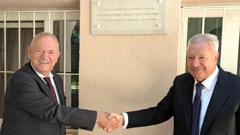 Otkrivanje ploče u zgradi Konzučata RH u Mὔnchenu