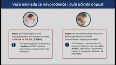 Veća naknada za novorođenče i dulji očinski dopust, Foto: HTV/HRT