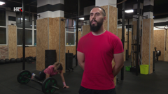 Crossfit trening, trener Marko Gladović, Foto: HTV/HRT