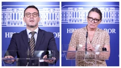 Arsen Bauk i Urša Raukar Gamulin