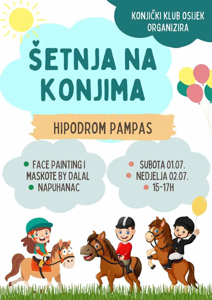Na hipodromu je pripremljen i program za najmlađe