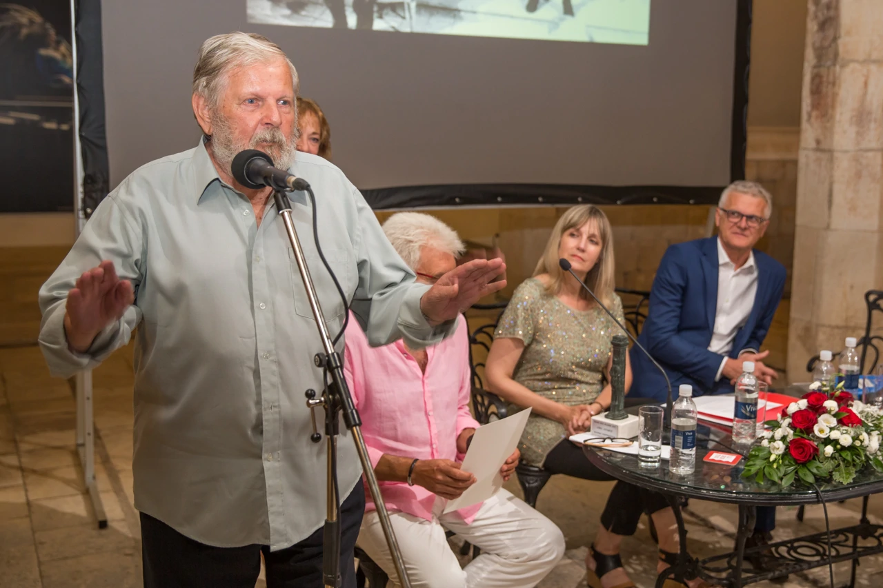 Uručenje posebne nagrade "Grand Prix Orlando" Jošku Juvančiću, 2017. godine, Foto: Grgo Jelavic/PIXSELL