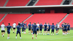 Trening Hajduka u Tirani 