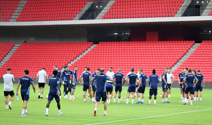 Trening Hajduka u Tirani 