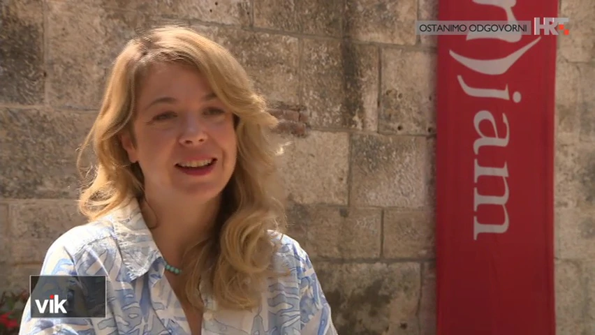 Ivana Bodrožić, Foto: Vijesti iz kulture/HRT