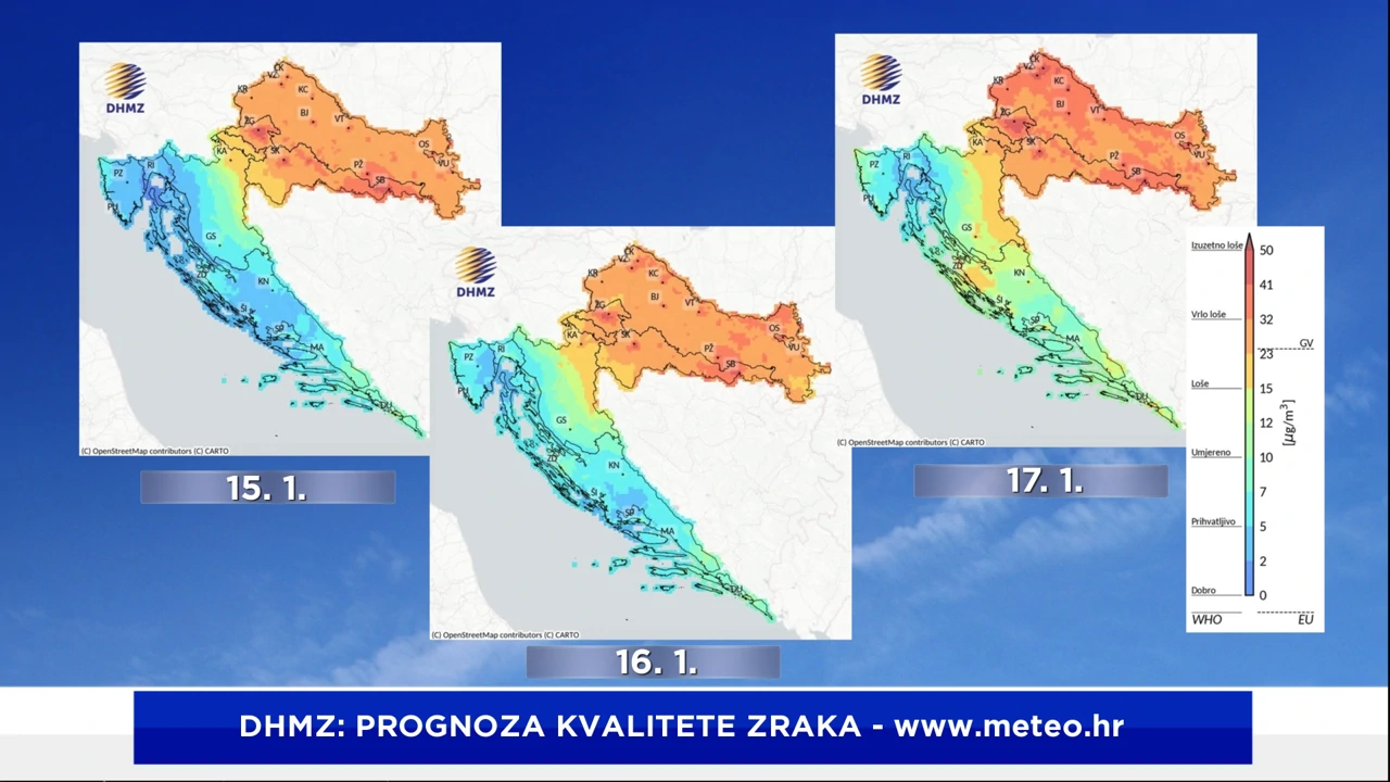 prognoza kvalitete zraka