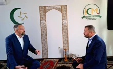 Mario Raguž i imam Admir ef. Muhić, Foto: Pozitivno/HRT